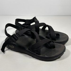 Chaco Z/2 Classic Black Strap Toe Loop Sandals Women Size 10